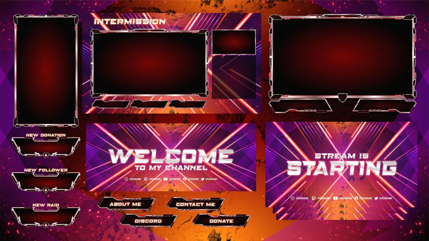 Top 10 Free Twitch Overlay Templates for New Streamers